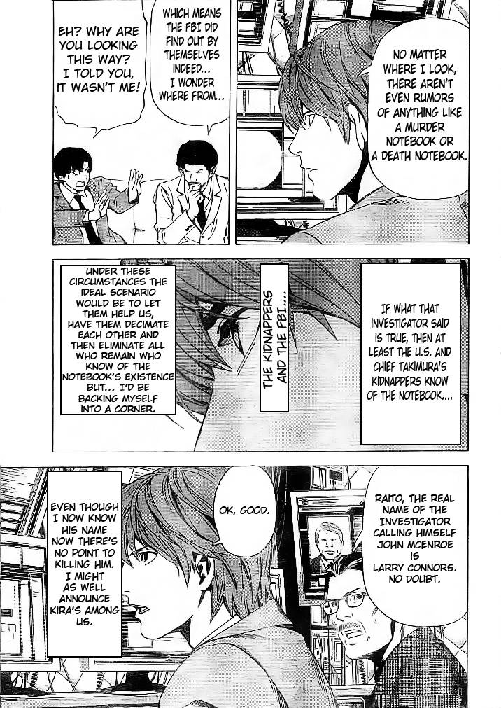 Death Note chapter 61 page 14