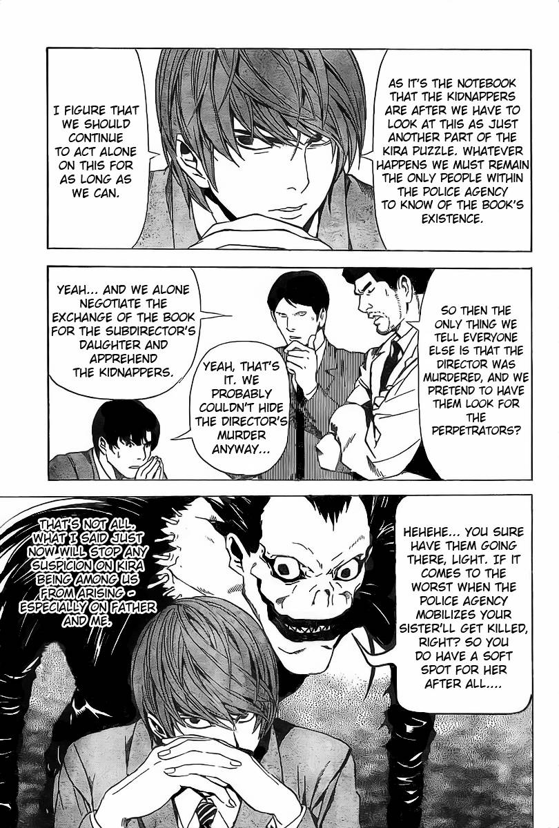 Death Note chapter 62 page 10