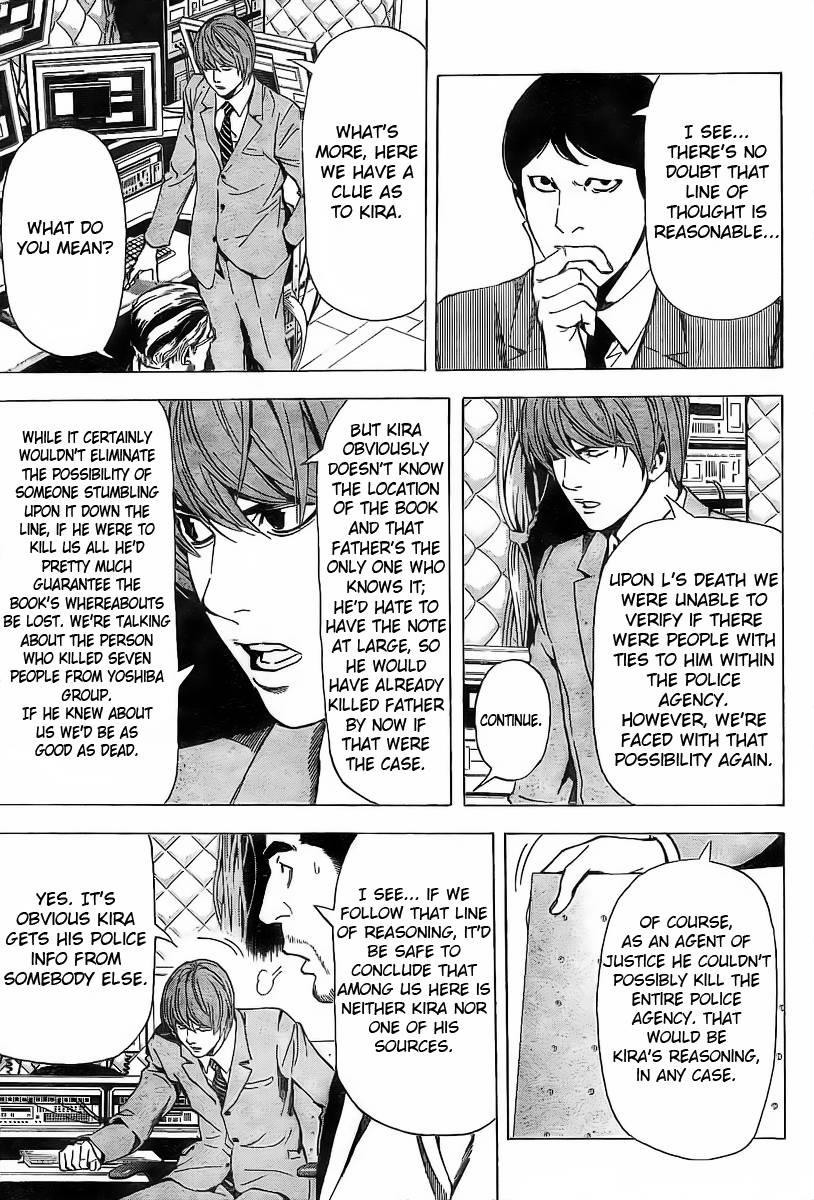 Death Note chapter 62 page 8