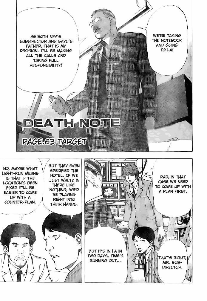 Death Note chapter 63 page 2