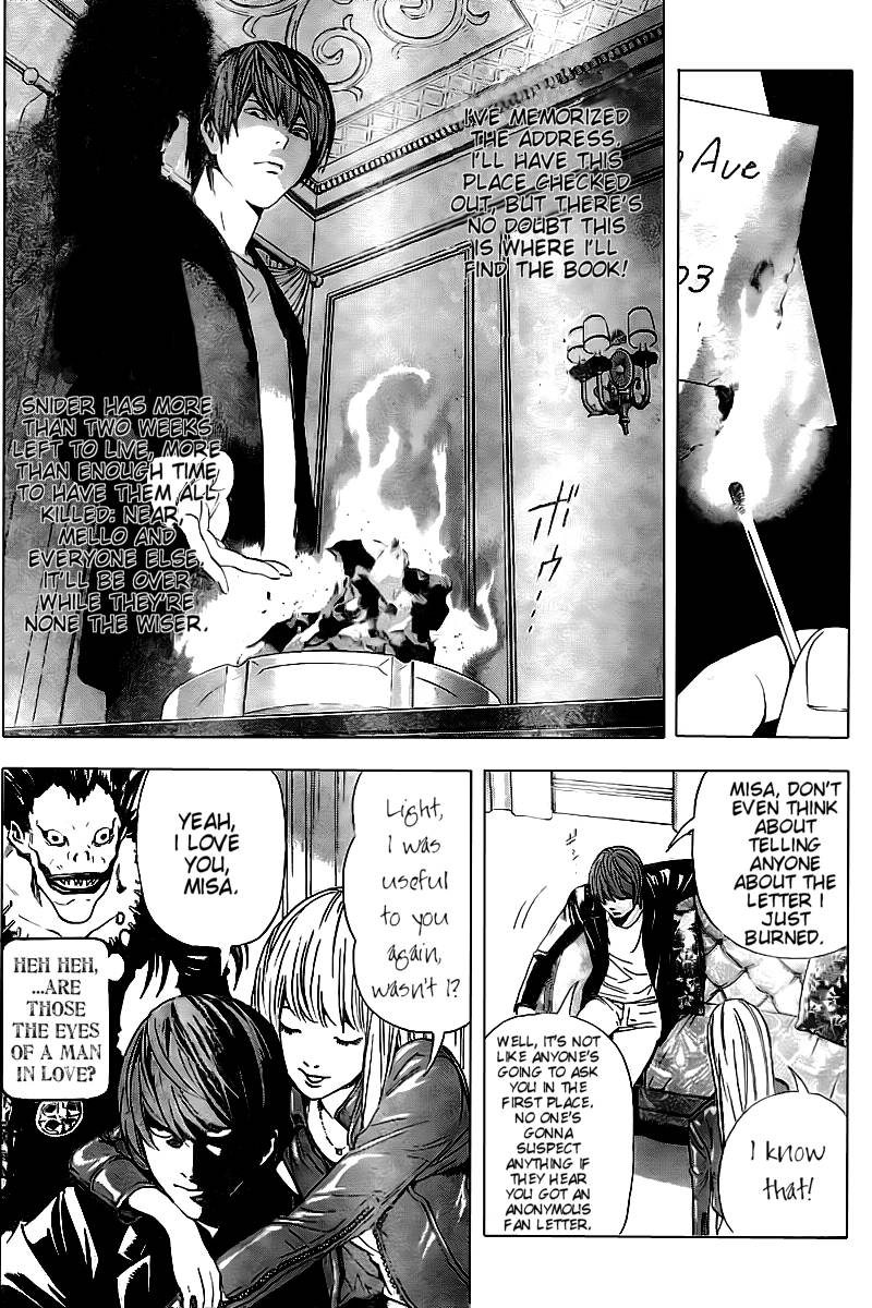 Death Note chapter 69 page 16