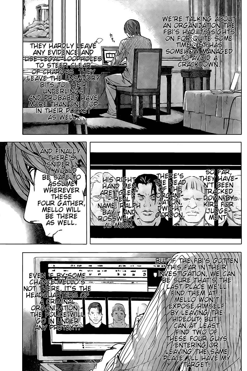 Death Note chapter 69 page 4