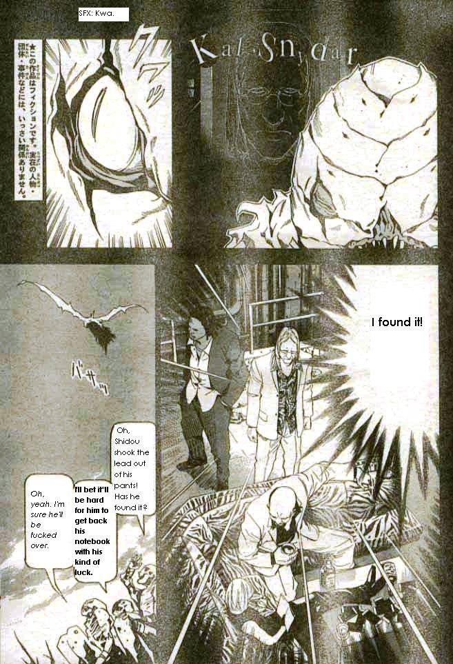 Death Note chapter 70 page 3