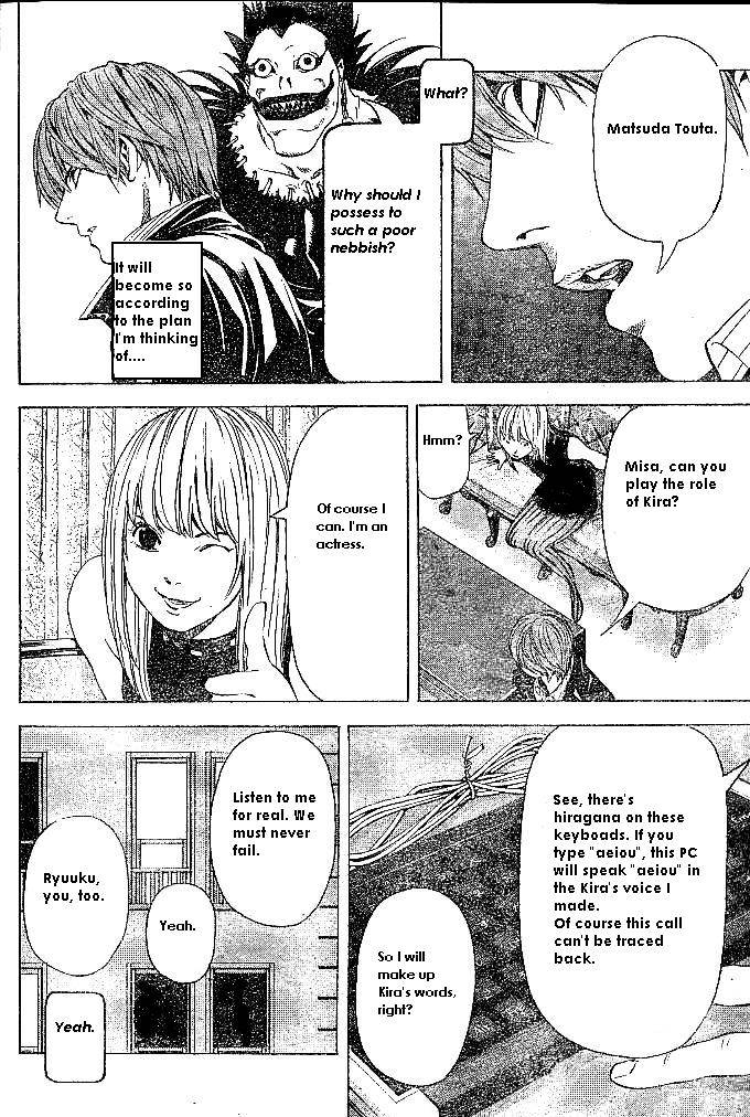 Death Note chapter 71 page 10