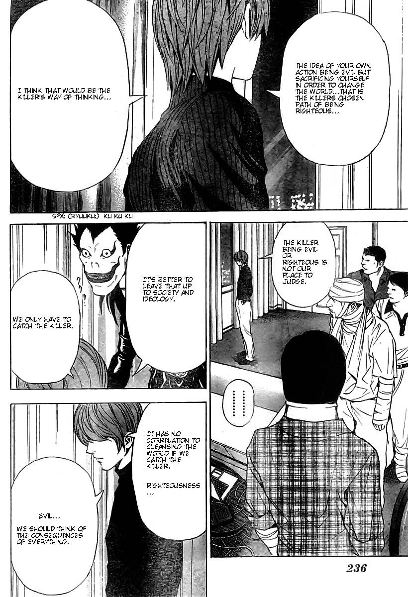 Death Note chapter 75 page 20