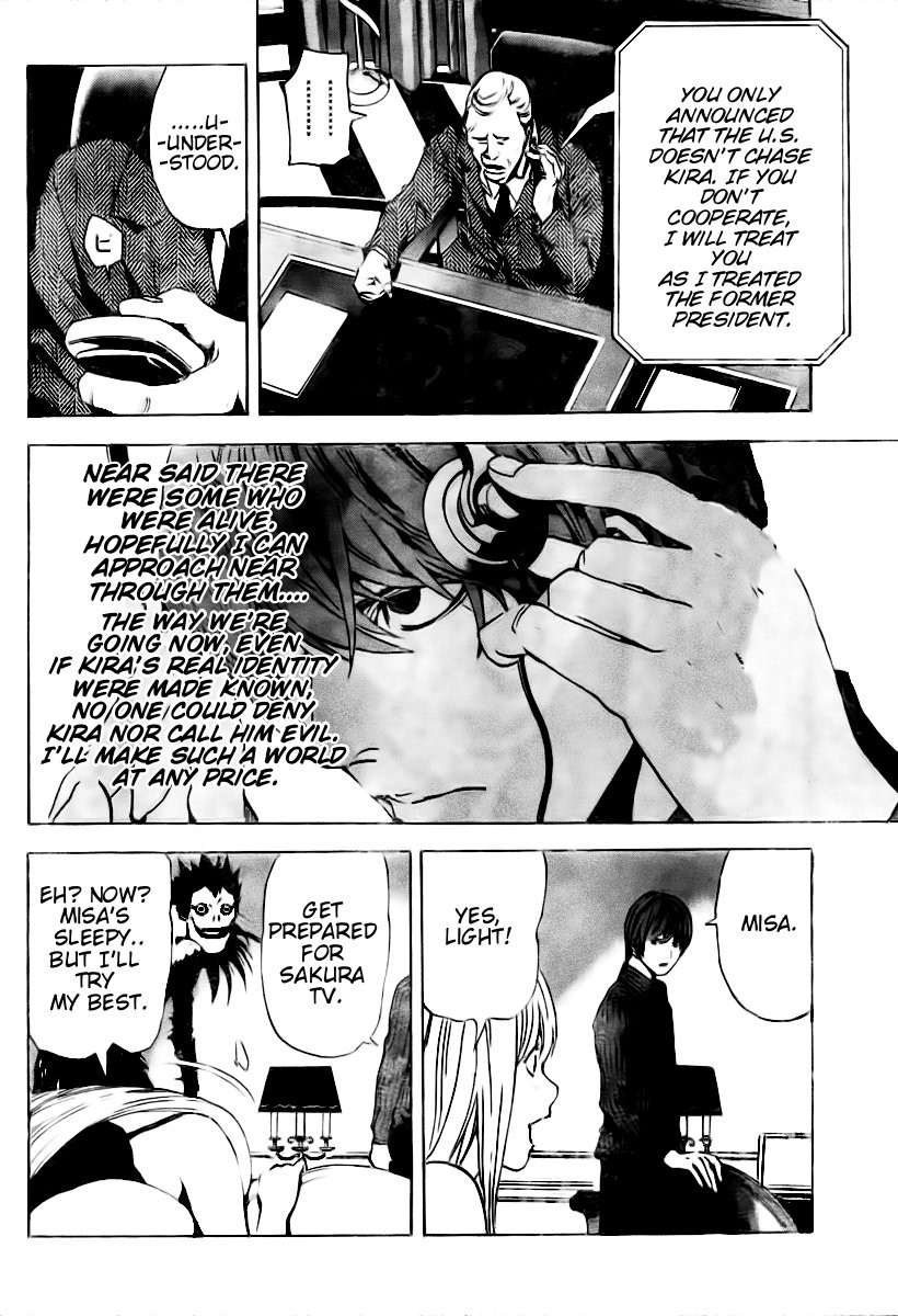 Death Note chapter 77 page 15
