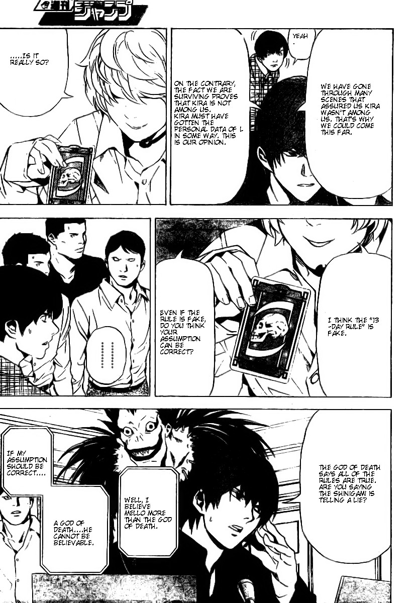 Death Note chapter 78 page 11