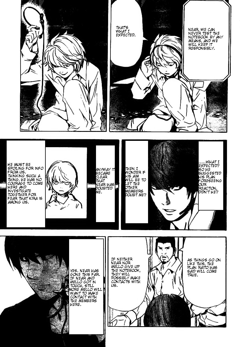 Death Note chapter 78 page 17