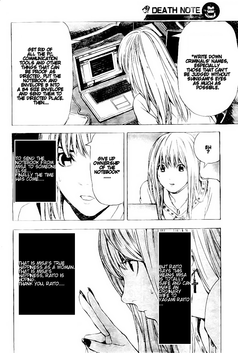 Death Note chapter 81 page 13