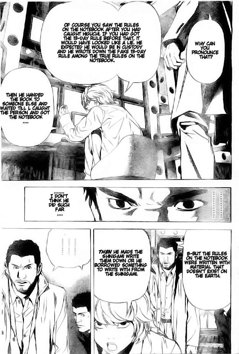 Death Note chapter 82 page 13