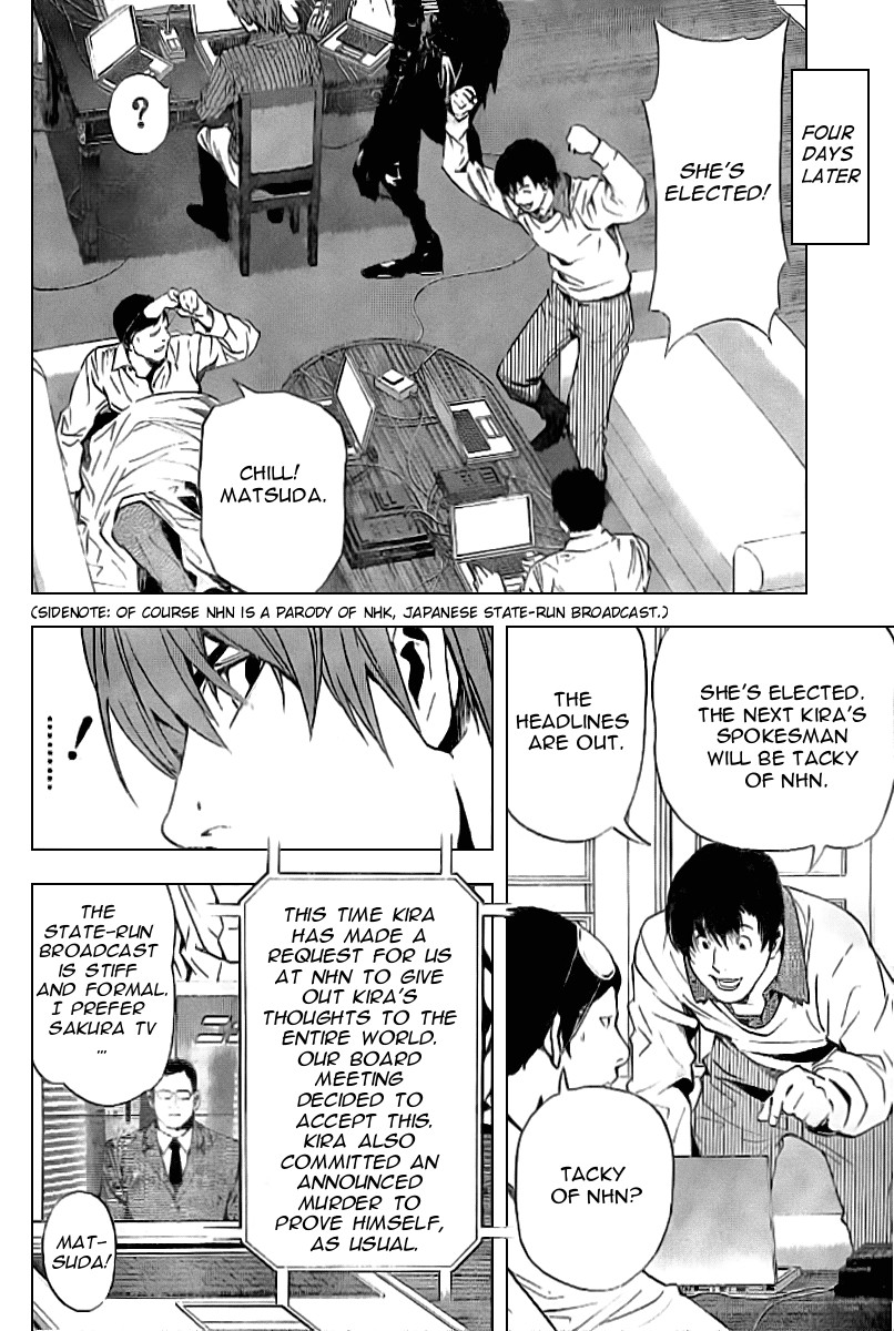 Death Note chapter 85 page 21
