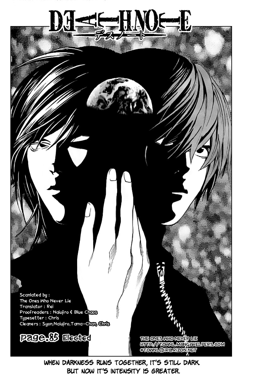 Death Note chapter 85 page 5