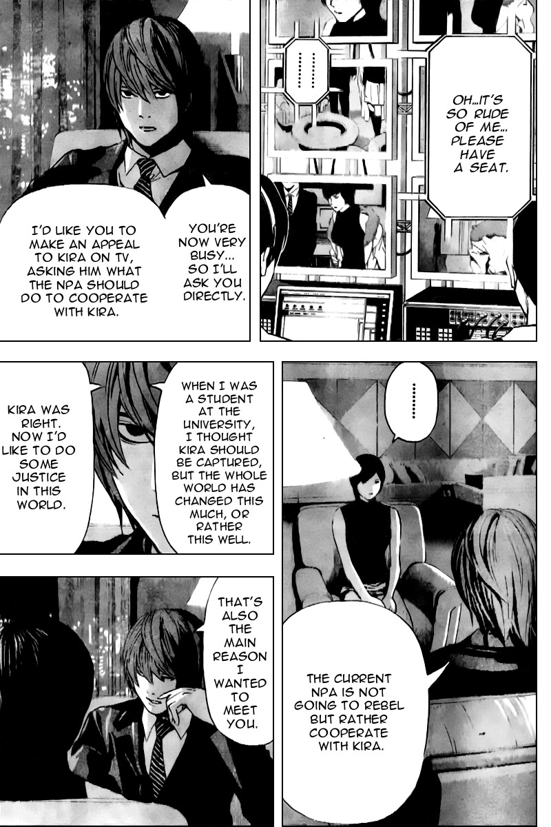 Death Note chapter 87 page 16