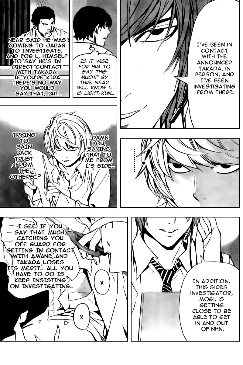 Death Note chapter 89 page 10