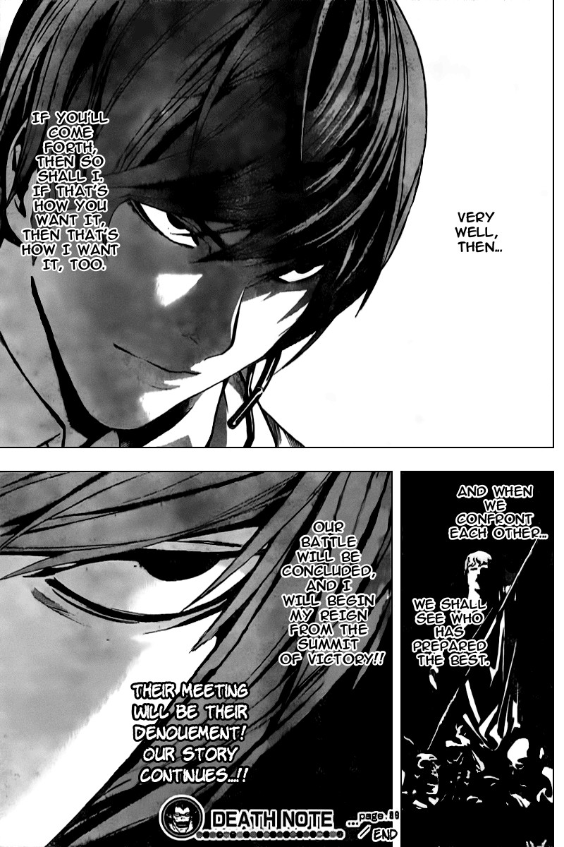 Death Note chapter 89 page 20