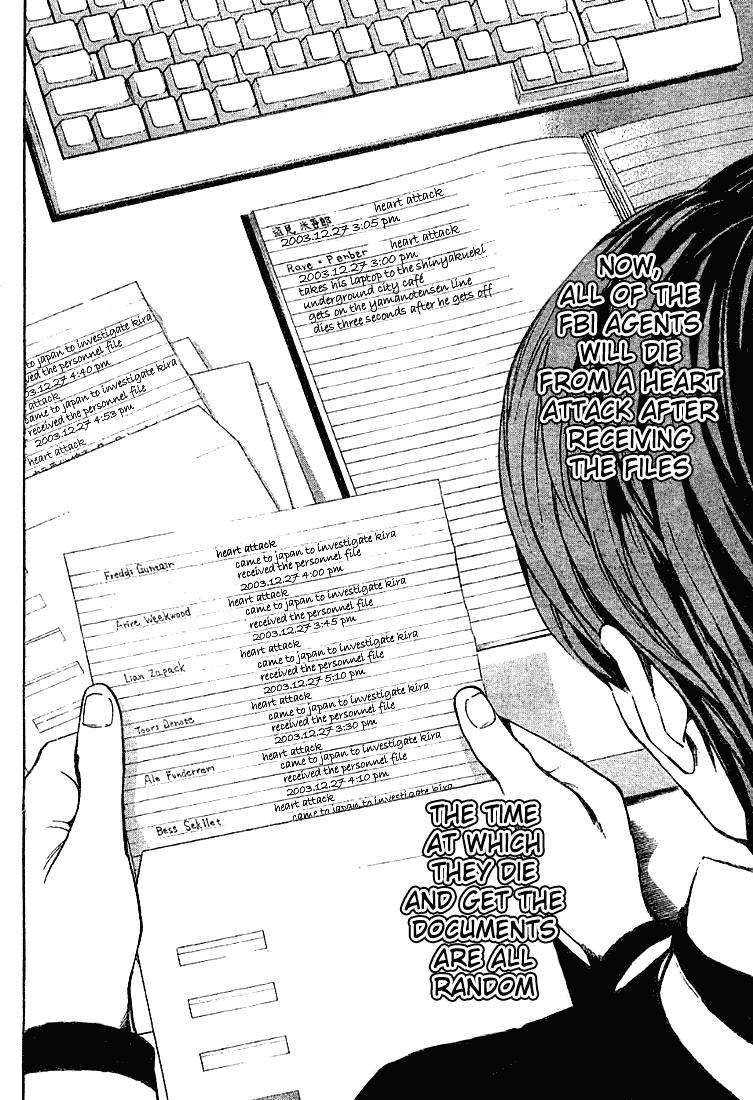Death Note chapter 9 page 18