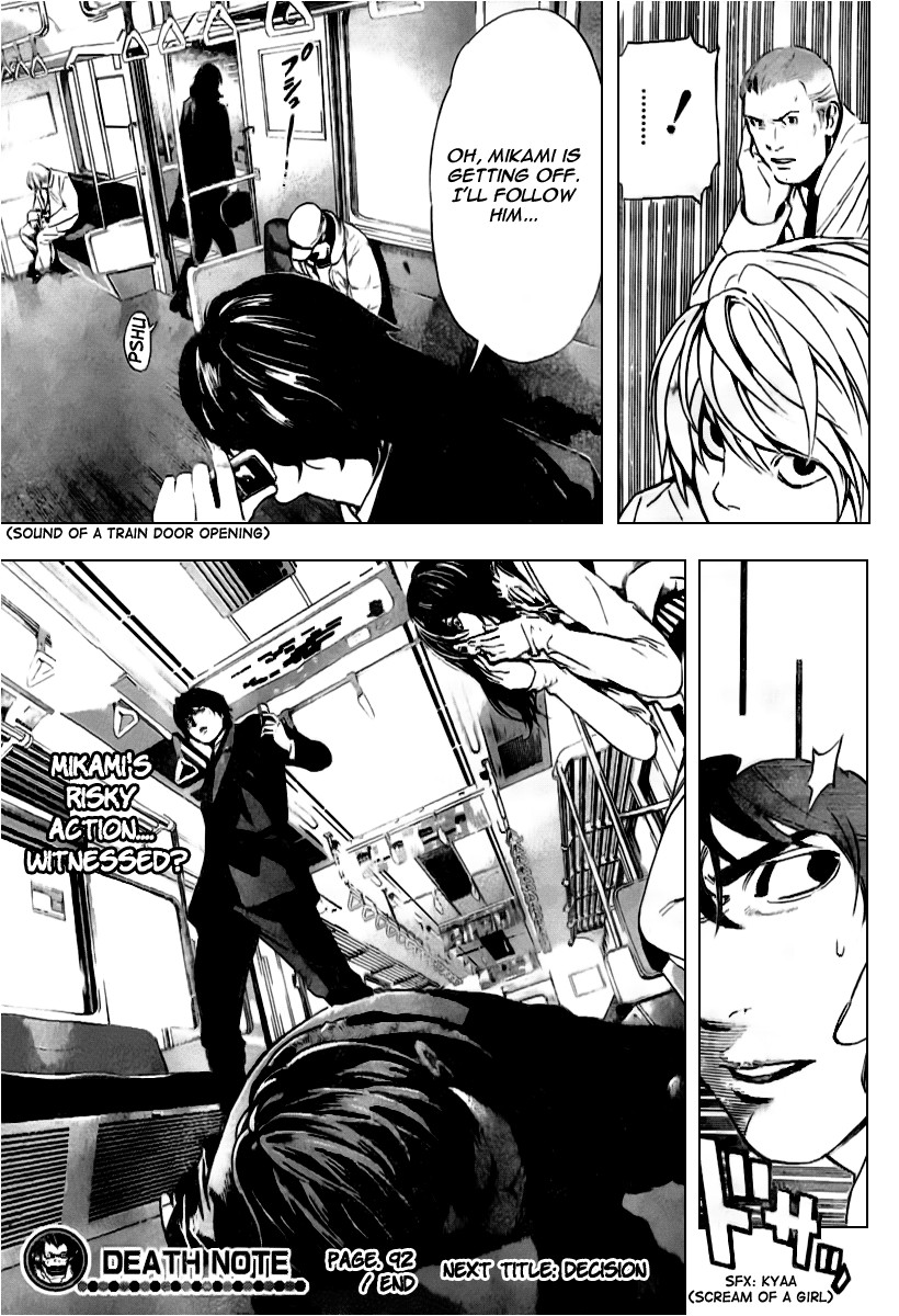 Death Note chapter 92 page 21