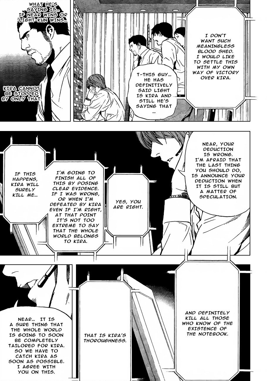 Death Note chapter 95 page 18