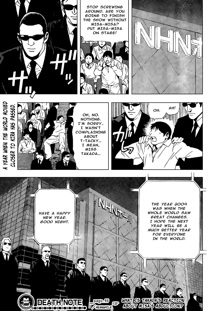 Death Note chapter 95 page 20