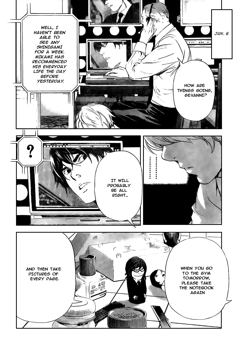 Death Note chapter 96 page 17