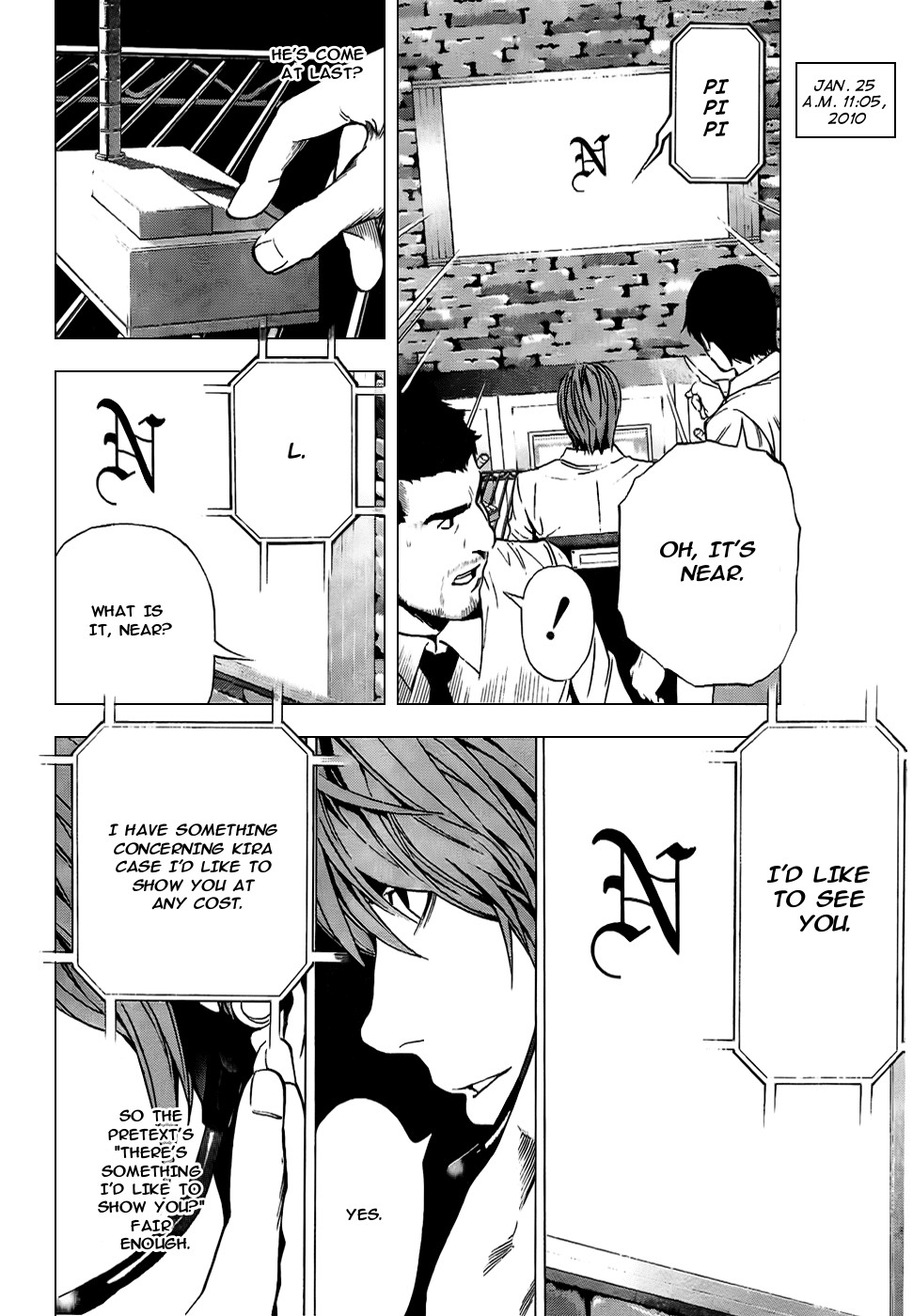 Death Note chapter 97 page 19