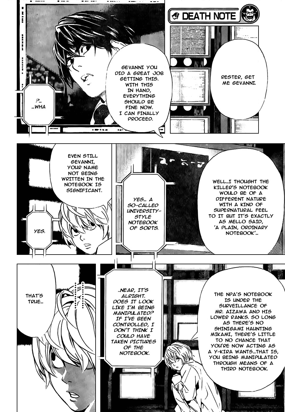 Death Note chapter 97 page 3