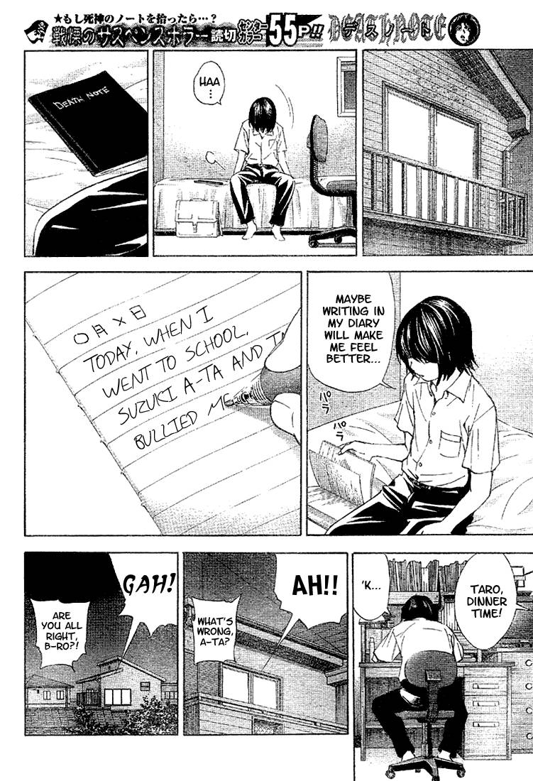 Death Note chapter 0 page 4
