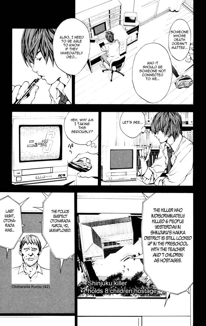 Death Note chapter 1 page 29