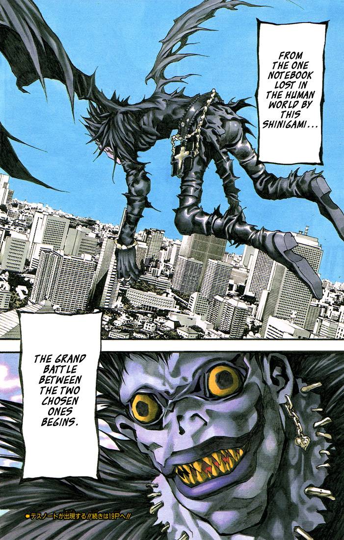 Death Note chapter 1 page 8