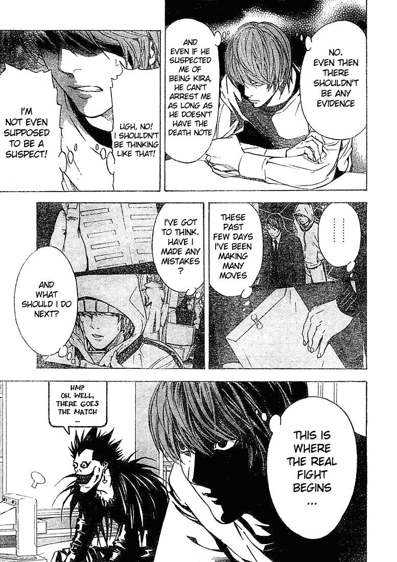 Death Note chapter 10 page 21