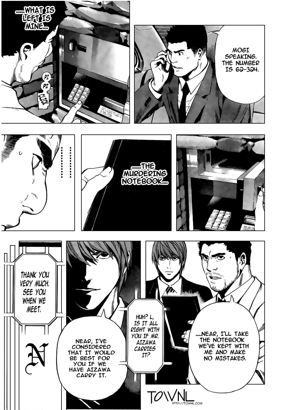 Death Note chapter 100 page 14