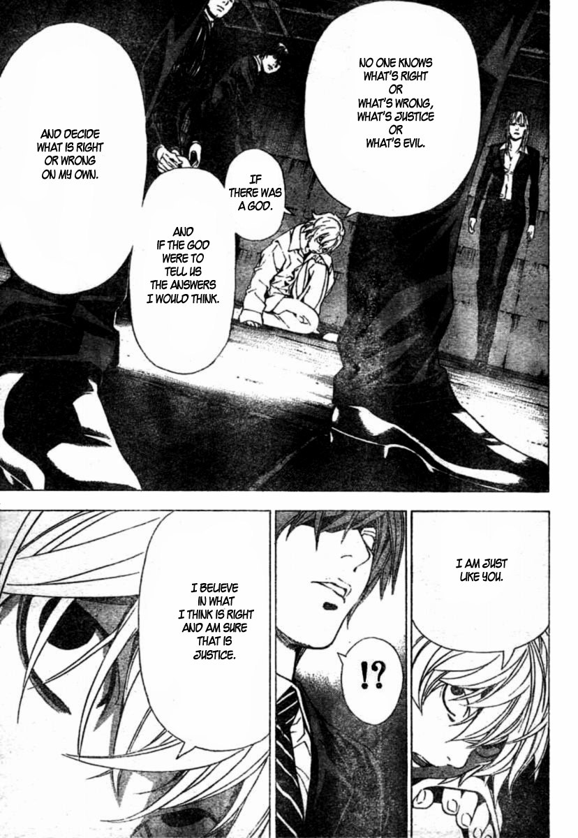 Death Note chapter 105 page 17