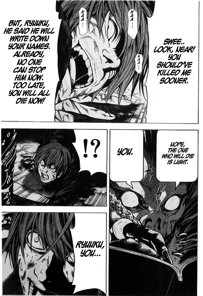 Death Note chapter 107 page 8