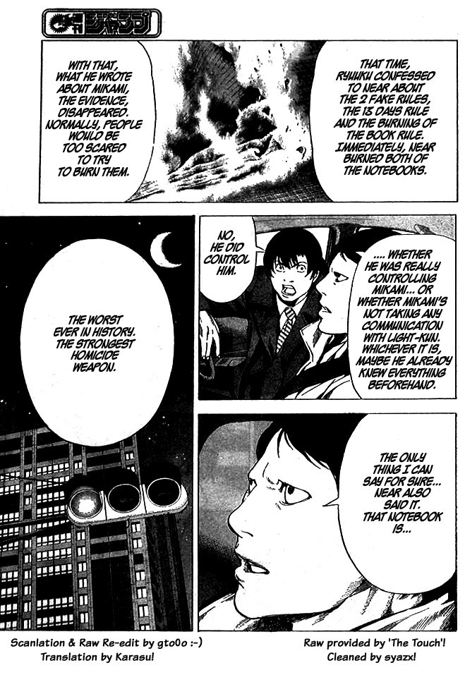 Death Note chapter 108 page 10