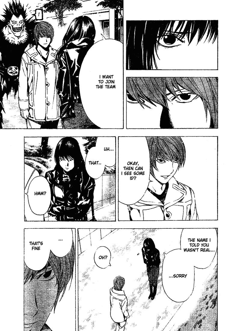 Death Note chapter 14 page 15