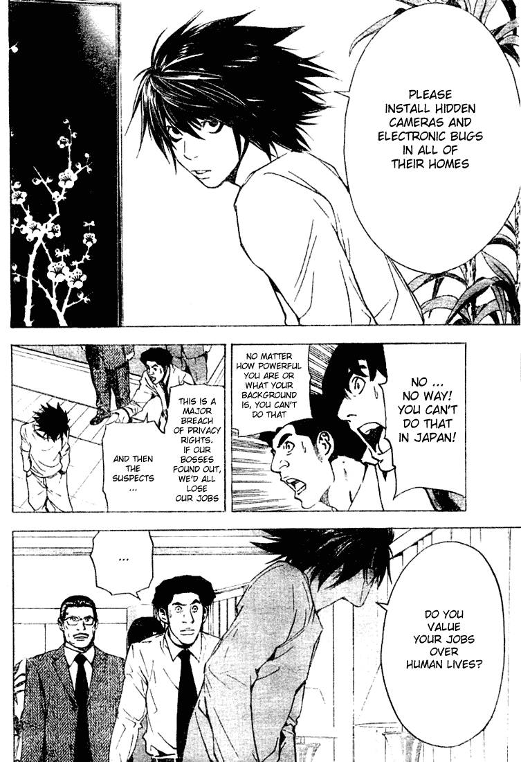 Death Note chapter 15 page 20