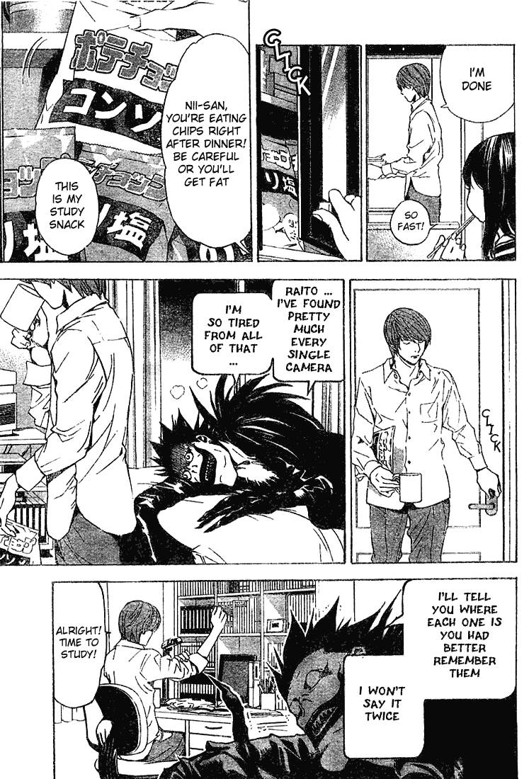 Death Note chapter 17 page 10
