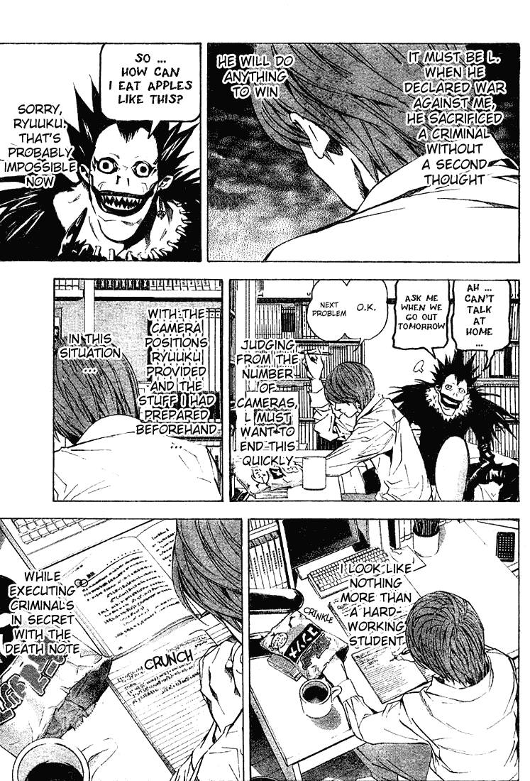 Death Note chapter 17 page 12
