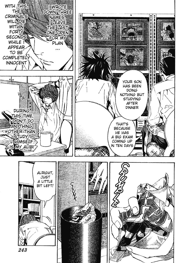 Death Note chapter 17 page 14