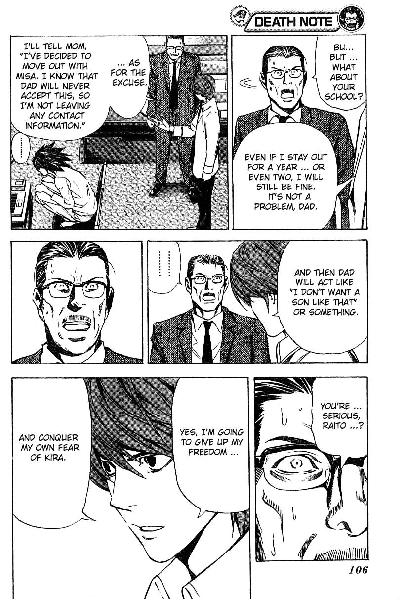 Death Note chapter 34 page 20