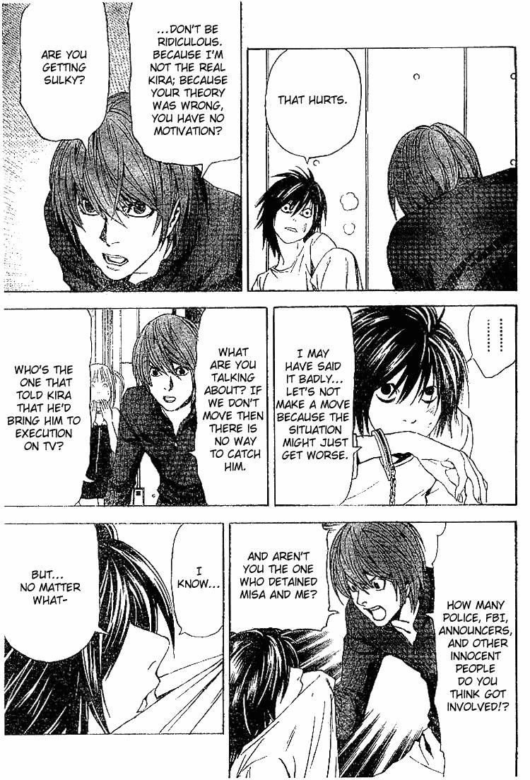 Death Note chapter 38 page 13