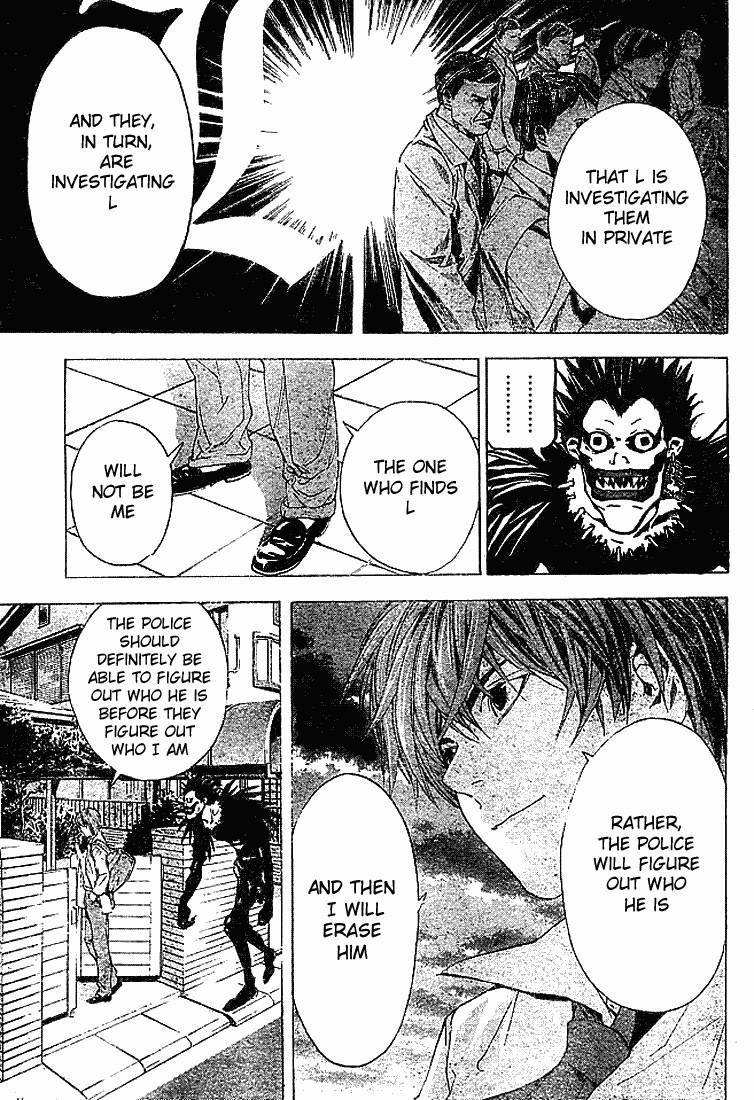 Death Note chapter 4 page 9