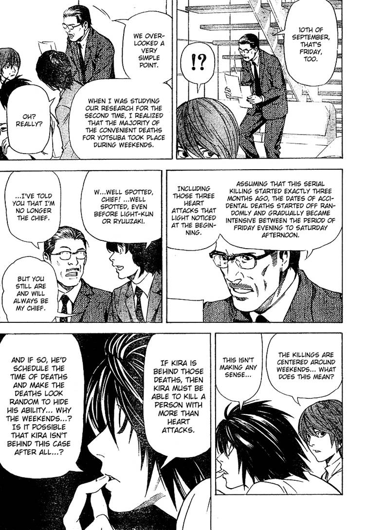 Death Note chapter 40 page 13