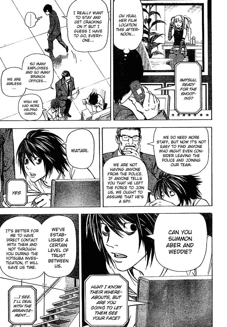 Death Note chapter 40 page 15