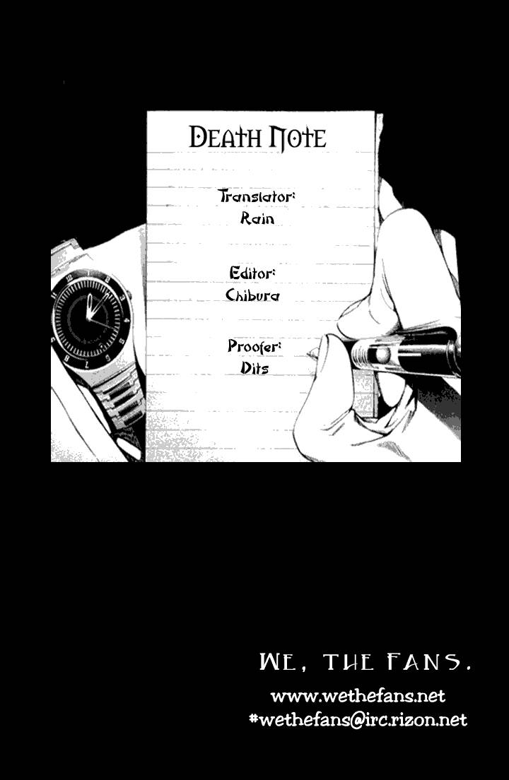 Death Note chapter 58 page 1