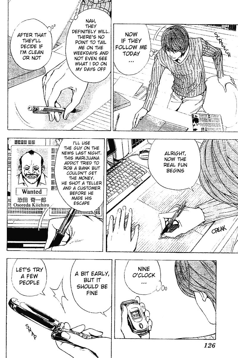 Death Note chapter 6 page 22