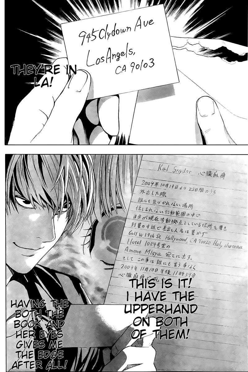 Death Note chapter 69 page 15