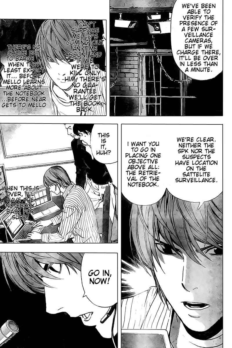 Death Note chapter 69 page 18