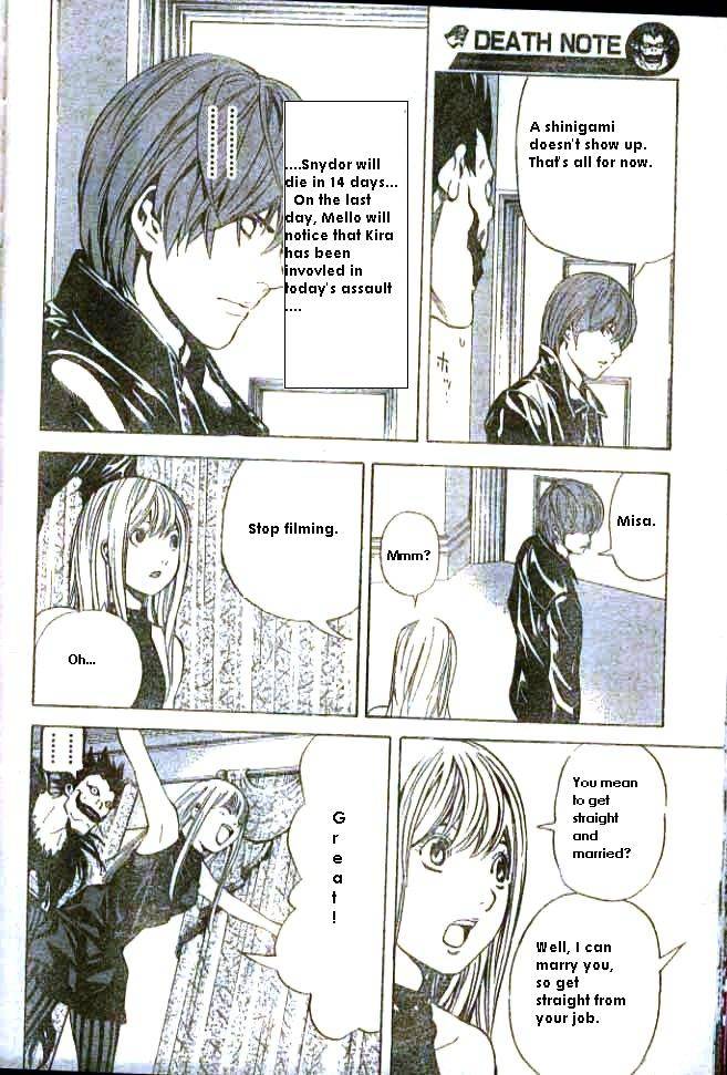 Death Note chapter 70 page 18