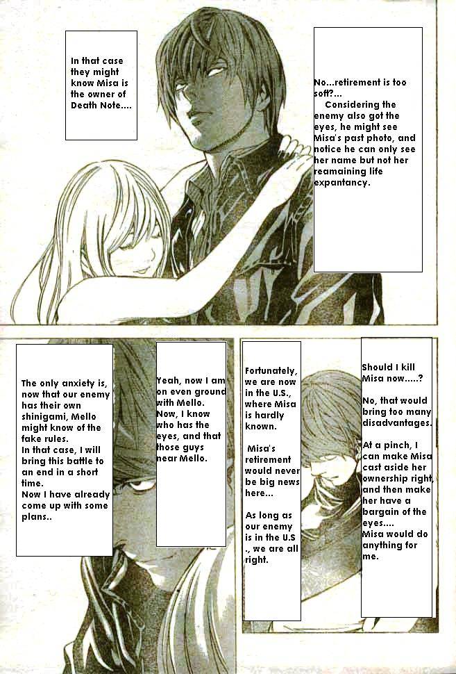 Death Note chapter 70 page 19